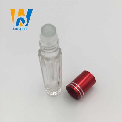 2 oz 5 Ml 7ML 10ml Clear Mini Glass Parfum Roller Botol Untuk Minyak Atsiri