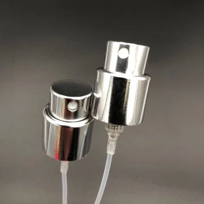 Silver Screw Parfum Metal Fine Mist Sprayer Pump 15mm