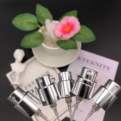 Silver Screw Parfum Metal Fine Mist Sprayer Pump 15mm