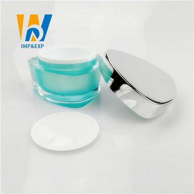 Ungu Hitam Coklat Kosong Botol Krim Kosmetik Plastik Dinding Ganda 5ml 50ml 10 Oz 10 Gram Wadah Plastik